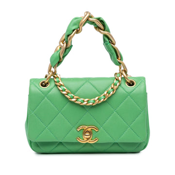 Top Quality Chanel Small Quilted Lambskin Chain Is More Flap (SHG-cGCJvR)