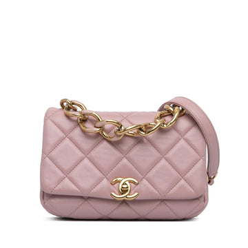 Top Quality Chanel Small Quilted Lambskin Color Match Flap (SHG-8s4oIZ)