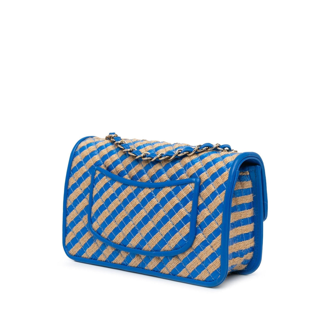 Top Quality Chanel Small Raffia and Jute Urban Jungle Single Flap (SHG-dqkeCK)
