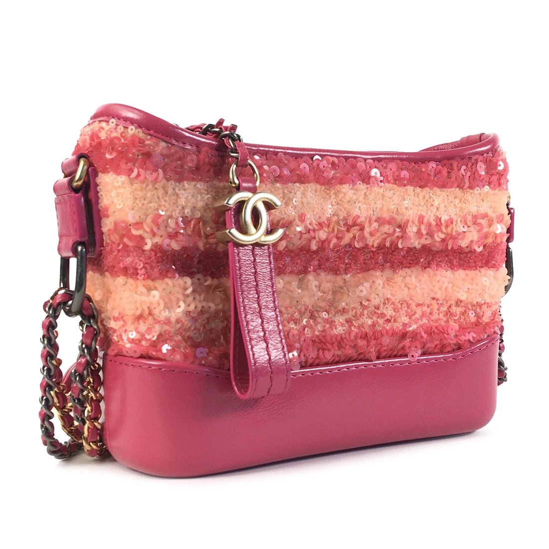 Pearl Street Bags Chanel Small Sequin Gabrielle Crossbody (SHG-4Wsy7u)