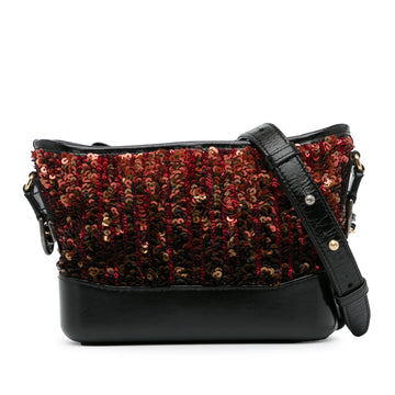 Pearl Street Bags Chanel Small Sequin Gabrielle Crossbody (SHG-EUofLX)