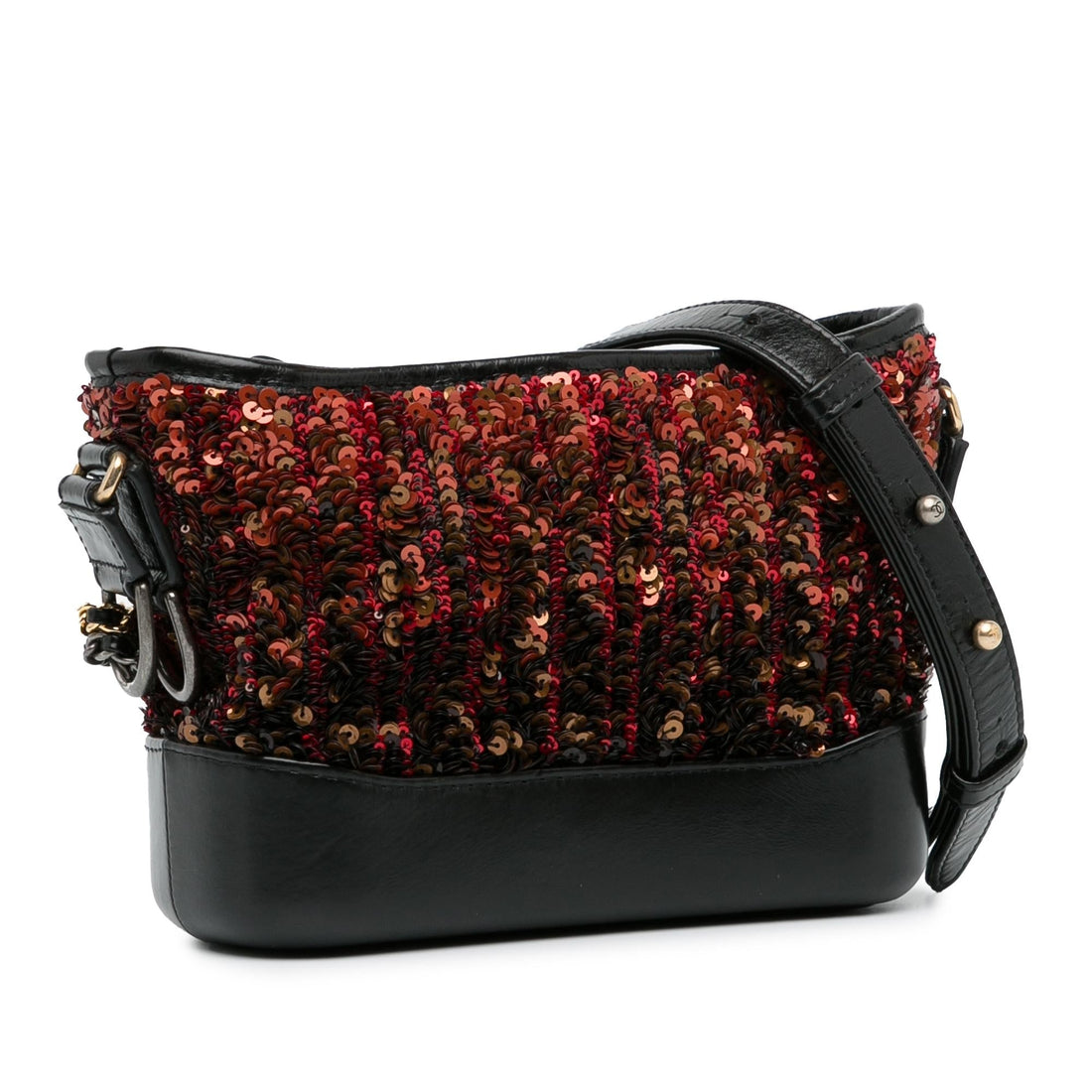 Pearl Street Bags Chanel Small Sequin Gabrielle Crossbody (SHG-EUofLX)