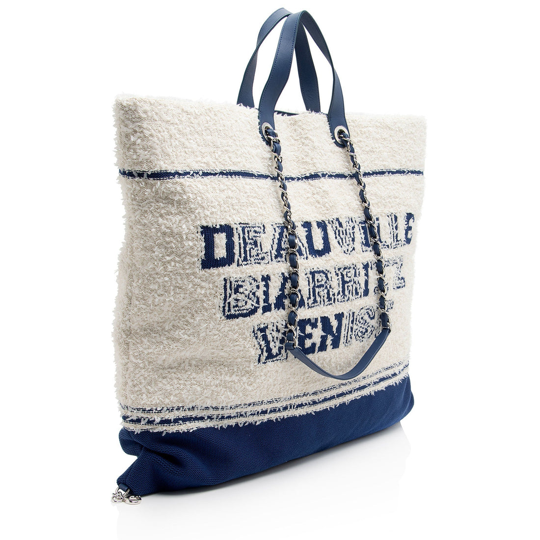 Top Quality Chanel Terry Cloth Deauville BIarritz Tote (SHF-Ehg7Ex)