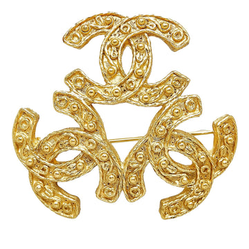 Top Quality Chanel Triple CC Brooch (SHG-ZLQKh1)