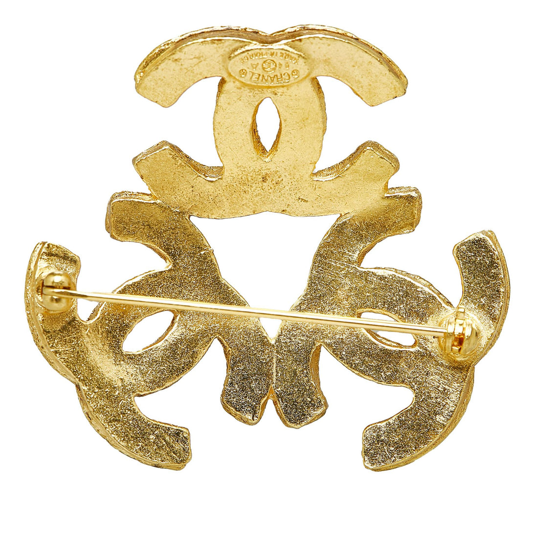 Top Quality Chanel Triple CC Brooch (SHG-EvYBHU)