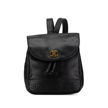 Chanel Triple CC Caviar Backpack (SHG-tGYTGh)