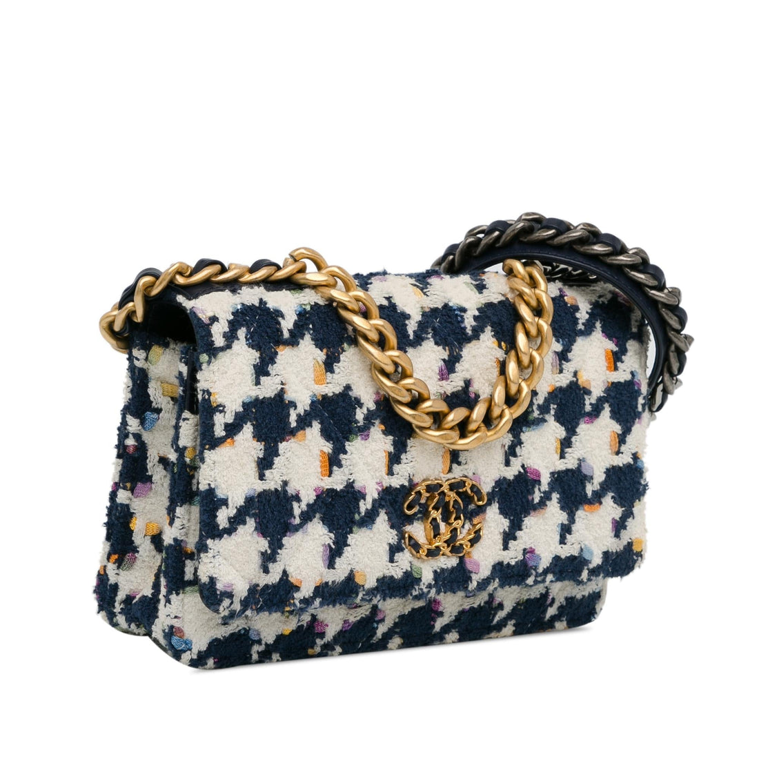 Chanel Tweed 19 Wallet On Chain (SHG-9xTfCo)