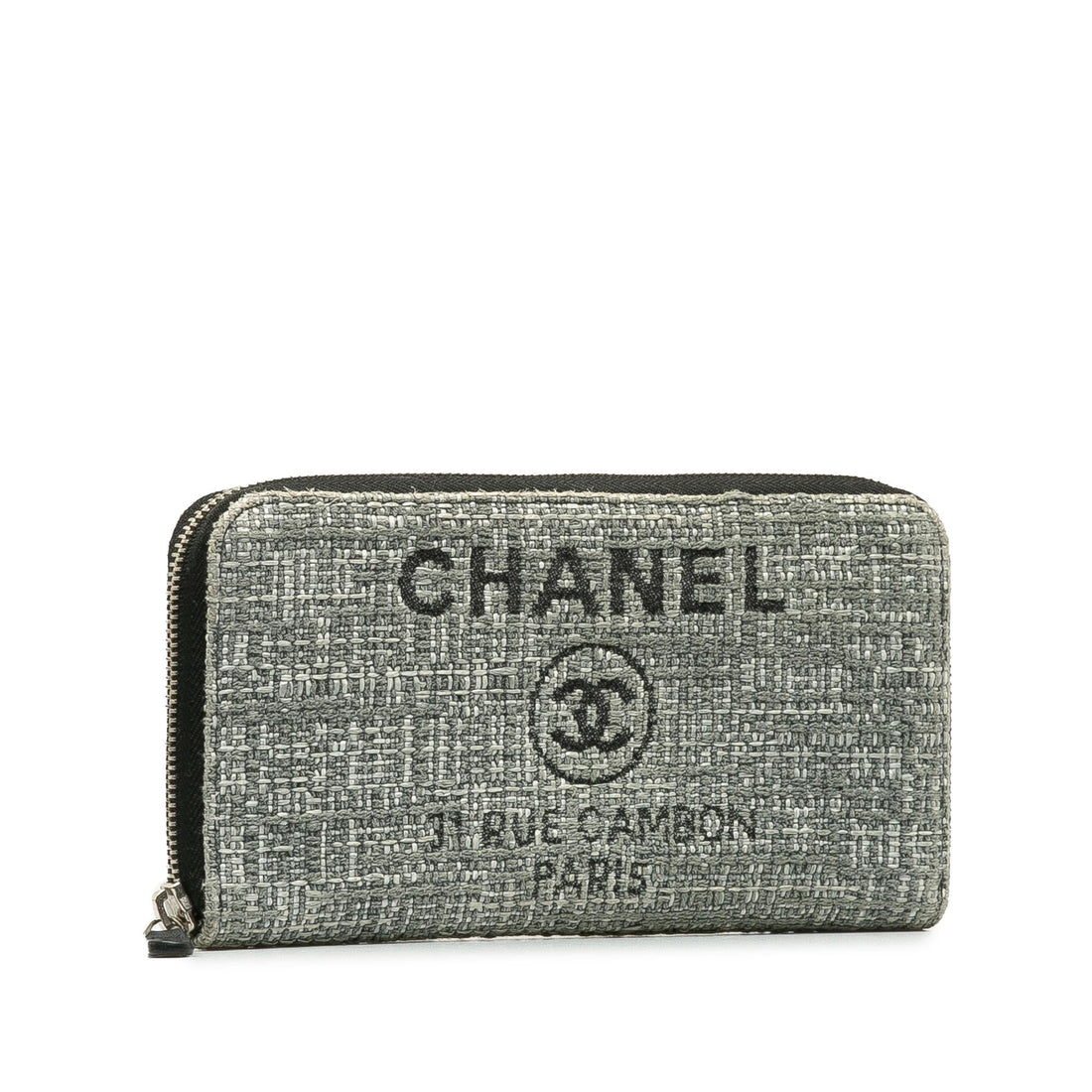 Chanel Tweed Deauville Continental Wallet (SHG-KXyV9k)