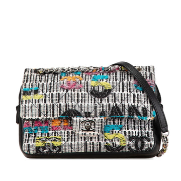 Top Quality Chanel Tweed Easy Fantasy Flap (SHG-TttyWG)