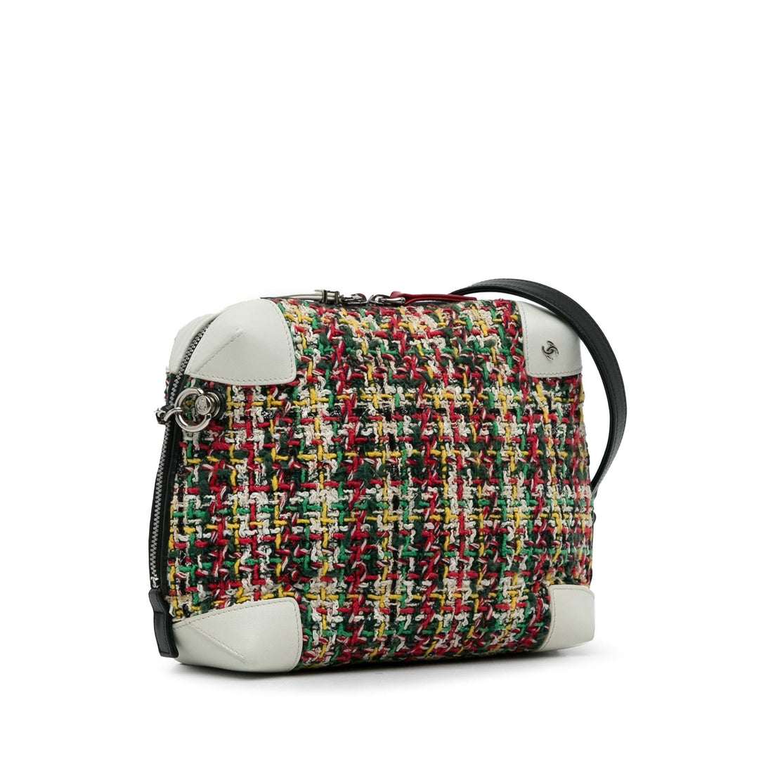 Pearl Street Bags Chanel Tweed Street Allure Camera Bag (SHG-FMkfvs)