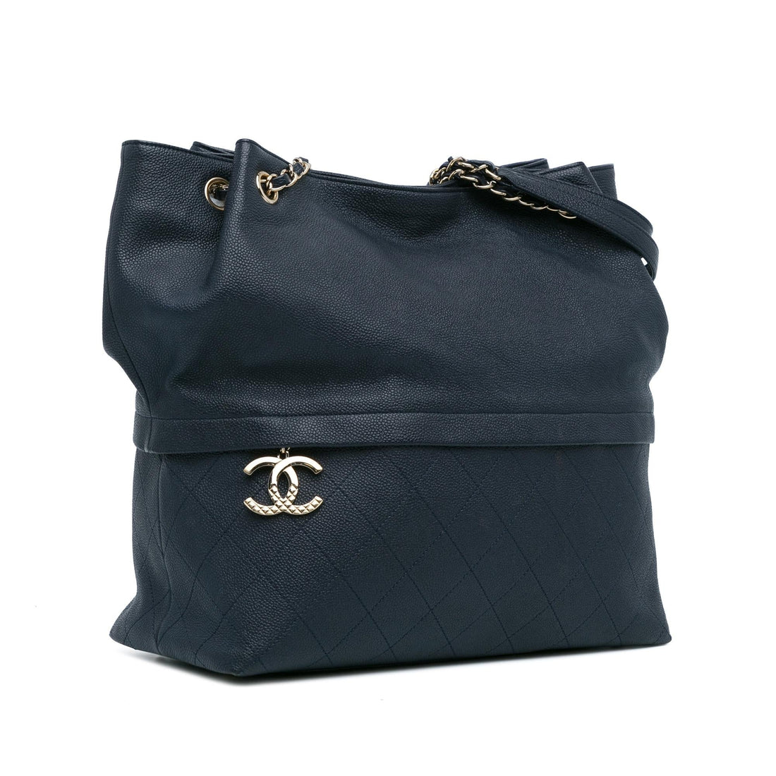 Top Quality Chanel Zip and Carry Shopping Tote (SHG-DcefDx)