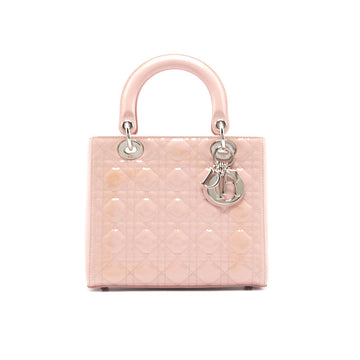 Top quality Dior Medium Lady Top quality Dior Tote in Patent Leather