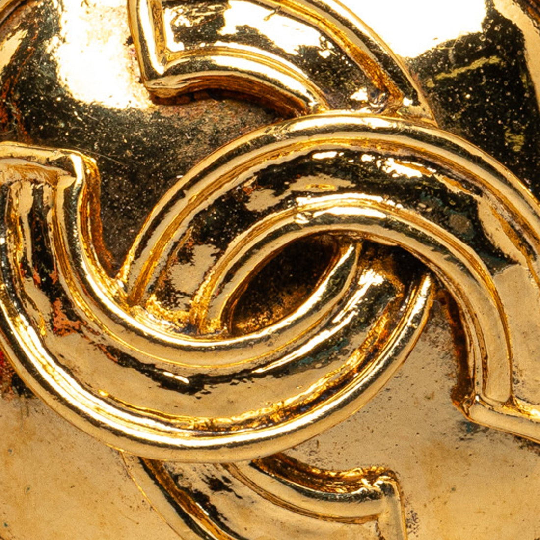 CHANEL Triple CC Brooch Costume Brooch