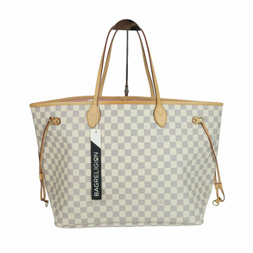 Louis-Vuitton Neverfull GM Damier Azure Canvas