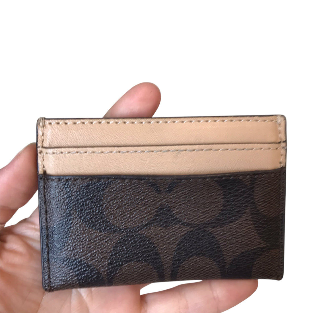Wallet Designer By Coach In Brown, Size:Small