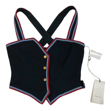 Top Sleeveless Luxury Designer By Gucci In Multi, Size:S