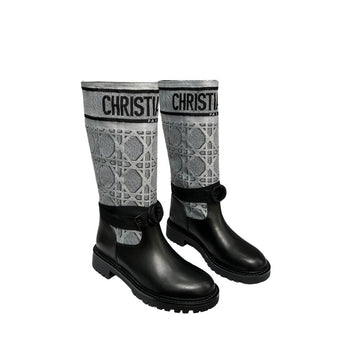 DD D MAJOR BOOT CALFSKIN BLACK AND GREY