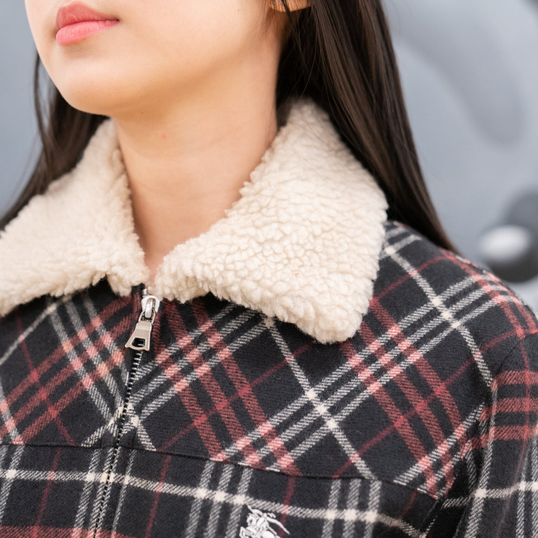 Burberry Quilted Print Jacket