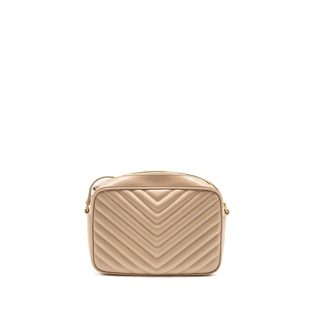 Saint Laurent/YSL Lou Camera Bag CalBNkin Beige GHW