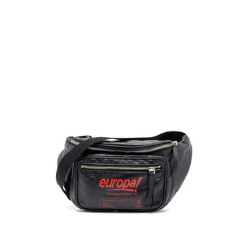 Balenciaga Europa Belt Bag CalBNkin Black/Red SHW