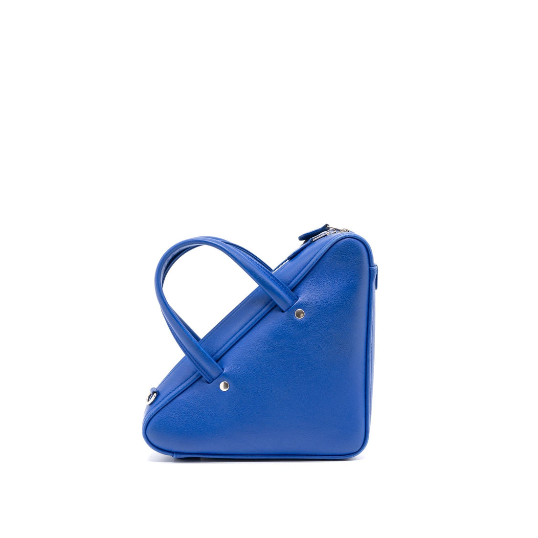 Balenciaga Triangle Duffle Bag CalBNkin Blue SHW