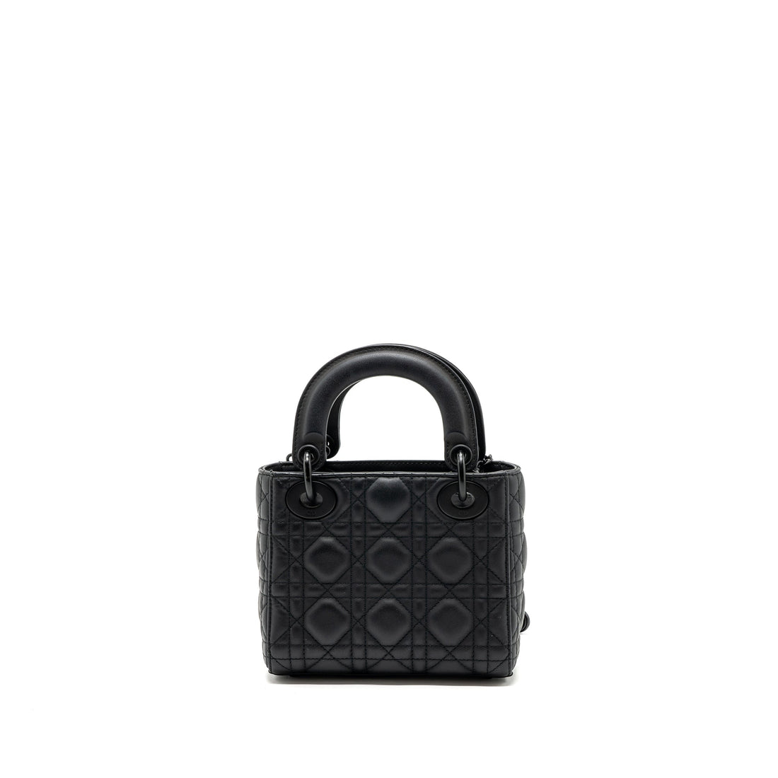Top quality Dior Mini Lady Top quality Dior Calfskin So Black