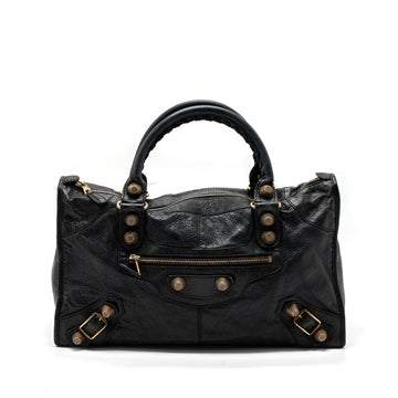 Balenciaga G21 Work Bag Leather black GHW