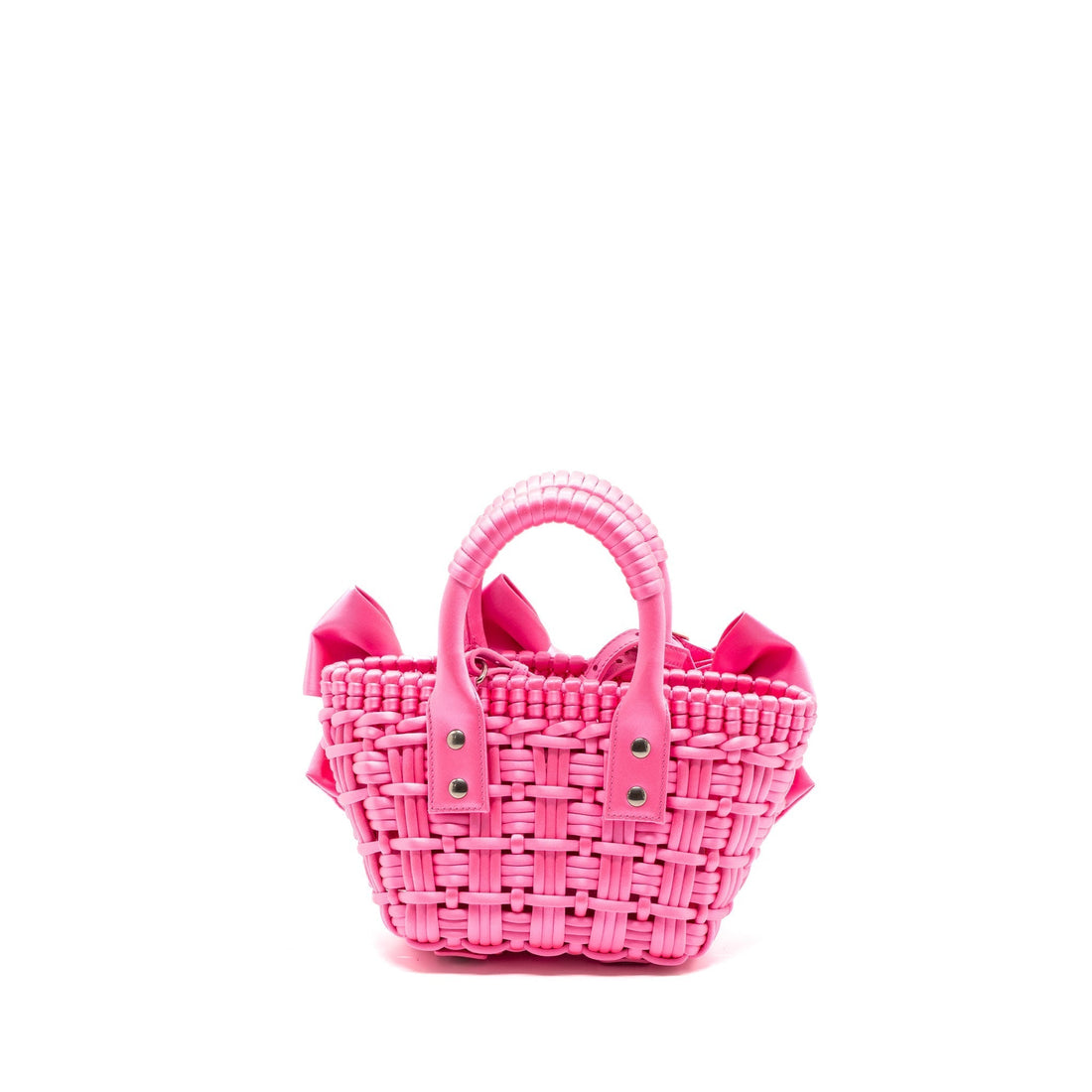 Balenciaga Mini Tote Bag 2023s Valentines day Limited Edition Fabric Pink SHW