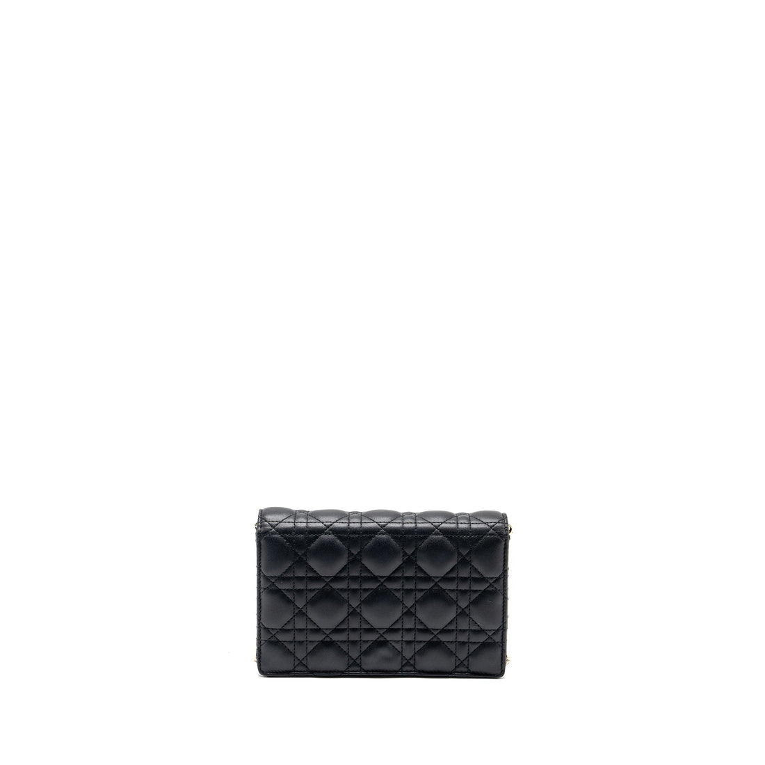Top quality Dior My Top quality Dior Daily Chain Pouch Lambskin Black