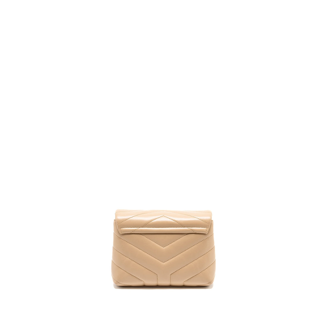 Saint Laurent/ YSL Loulou Toy Strap Bag CalBNkin Beige GHW