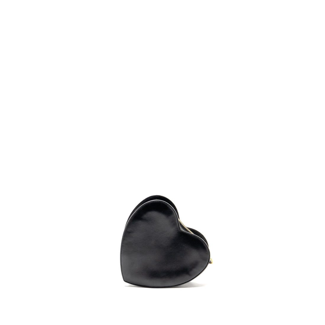 Saint Laurent/YSL Love Heart Clutch Lambskin Black GHW
