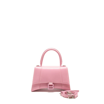 Balenciaga Small Hourglass Bag CalBNkin Pink SHW