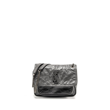 Saint Laurent Niki Baby calBNkin grey SHW