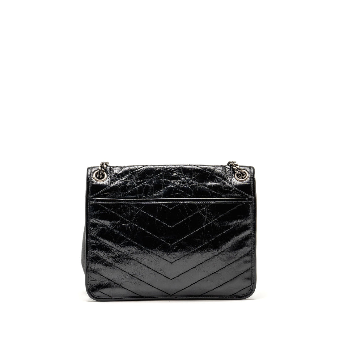 Saint Laurent/YSL Medium Niki Bag  CalBNkin Black SHW