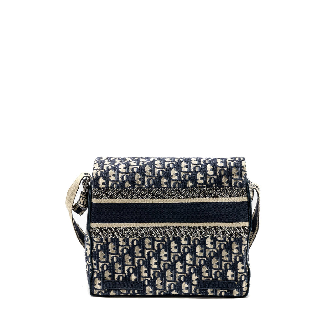 Top quality Dior Top quality Diorcamp messenger bag blue oblique embroidery
