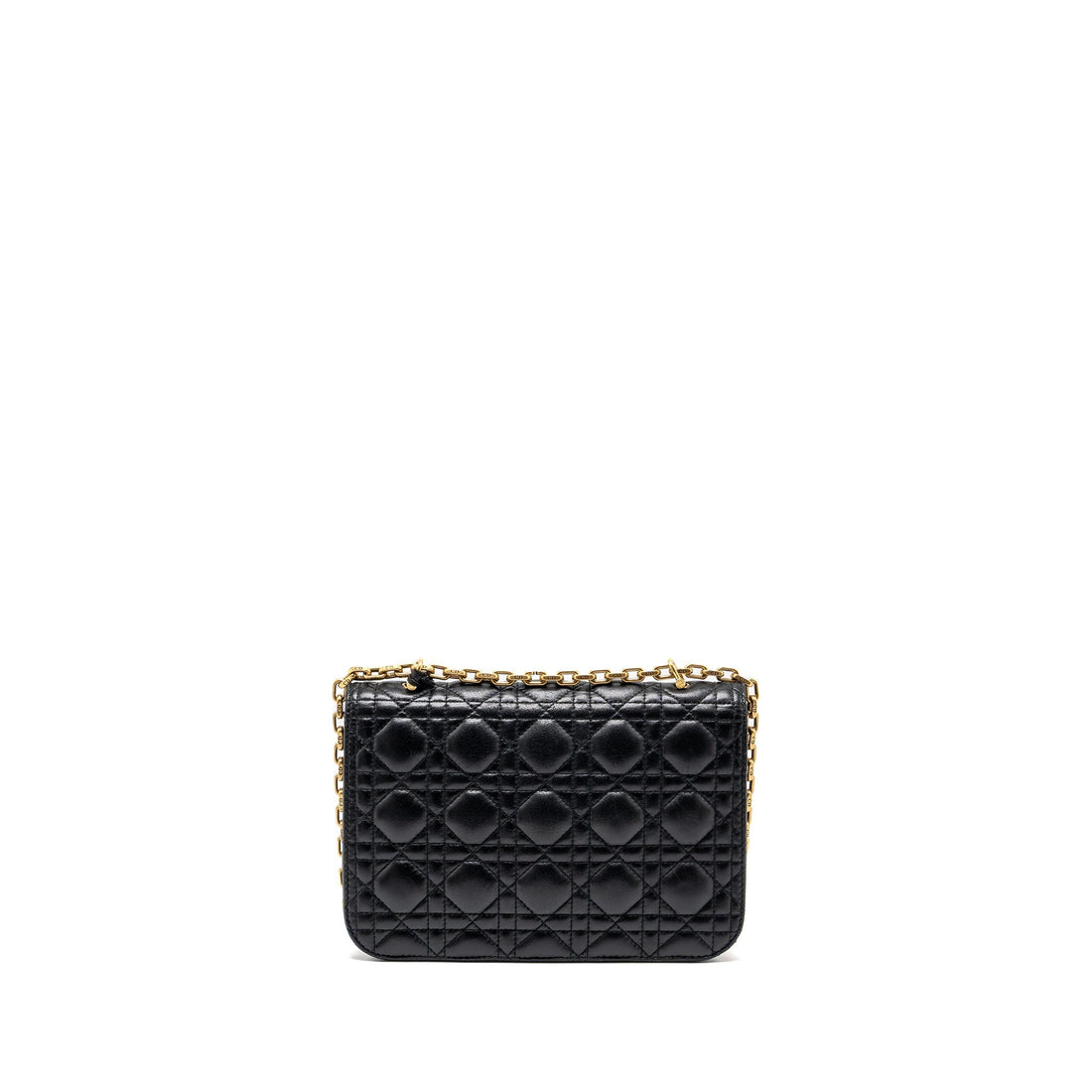 Top quality Dior Addict Flap Bag lambskin black