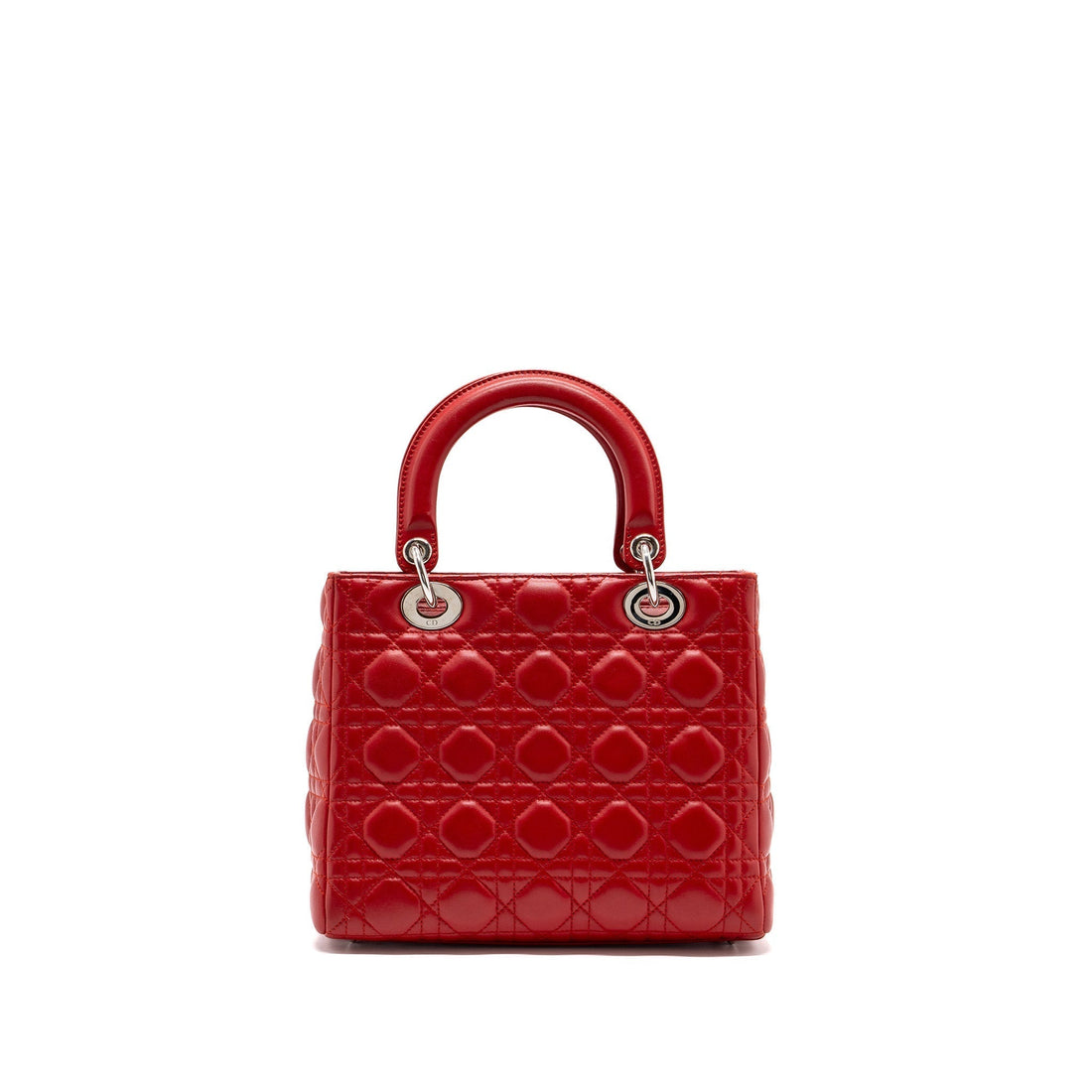 Top quality Dior Medium lady Top quality Dior lambskin red