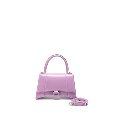 Balenciaga Small Hourglass Bag CalBNkin Light Purple SHW