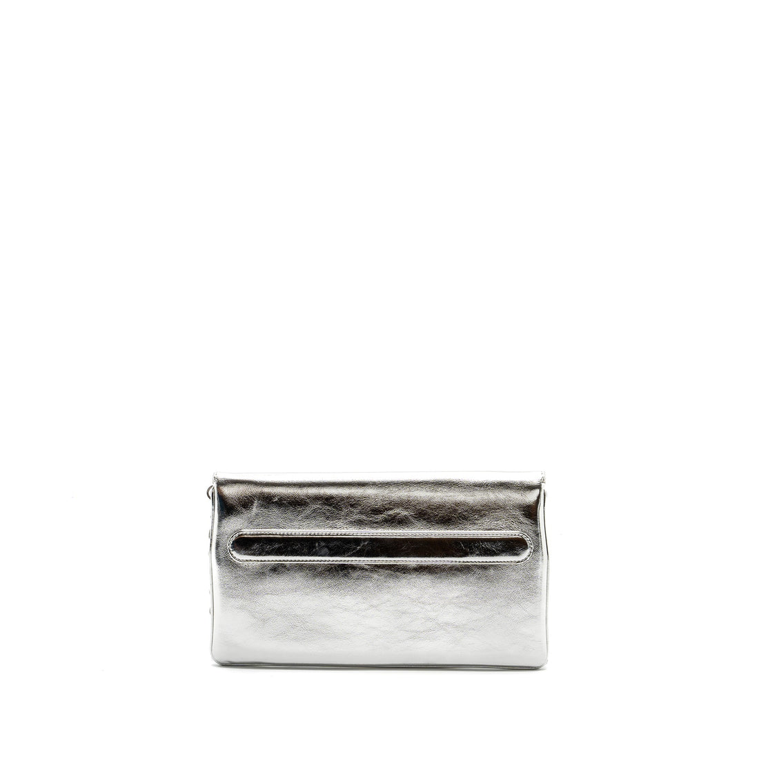 Top quality Dior Top quality Diordouble Clutch With Chains Calfskin Argent Black Hardware