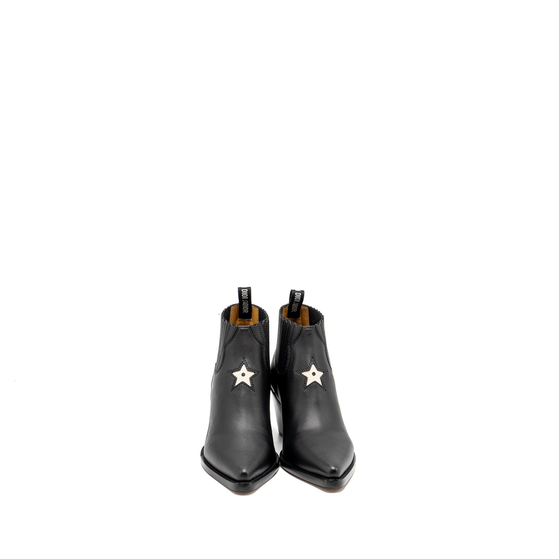Top quality Dior Size 37 L.A Heeled Ankle Boots Black