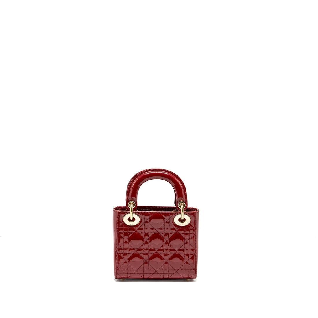 Top quality Dior Mini Lady Top quality Dior Patent Red
