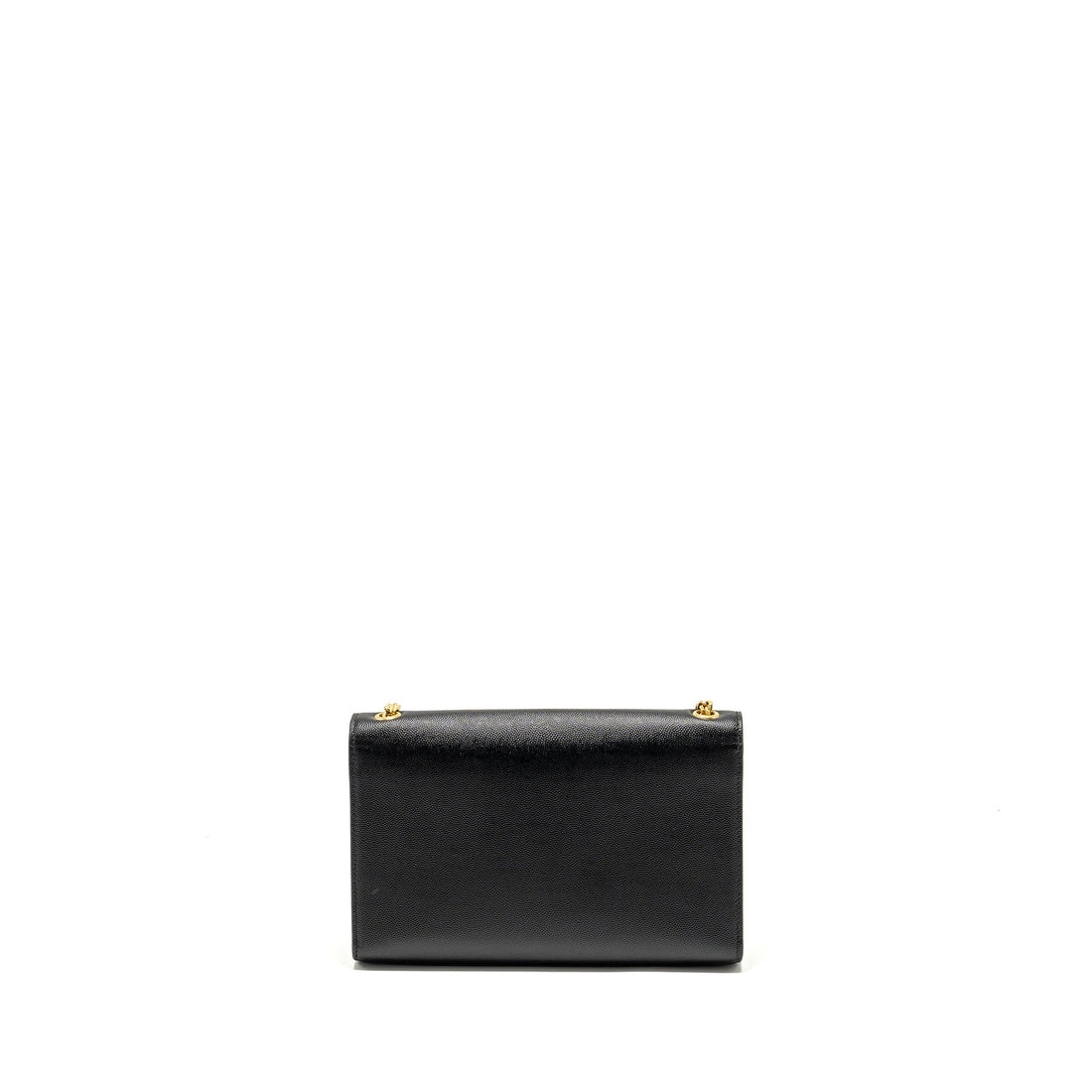 SAINT LAURENT/YSL Medium Kate Bag Grained CalBNkin Black GHW