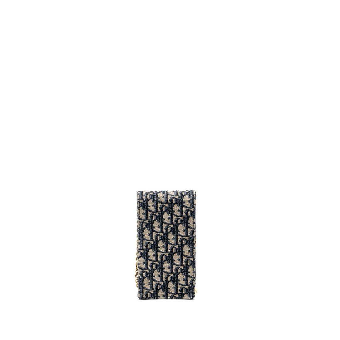Top quality Dior Saddle Phone Pouch Top quality Dior Oblique Jacquard Blue