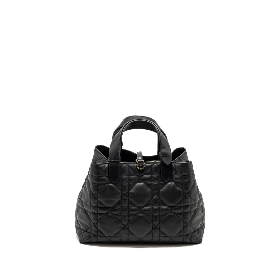 Top quality Dior Medium Toujours Bag Macrocannage Calfskin Black