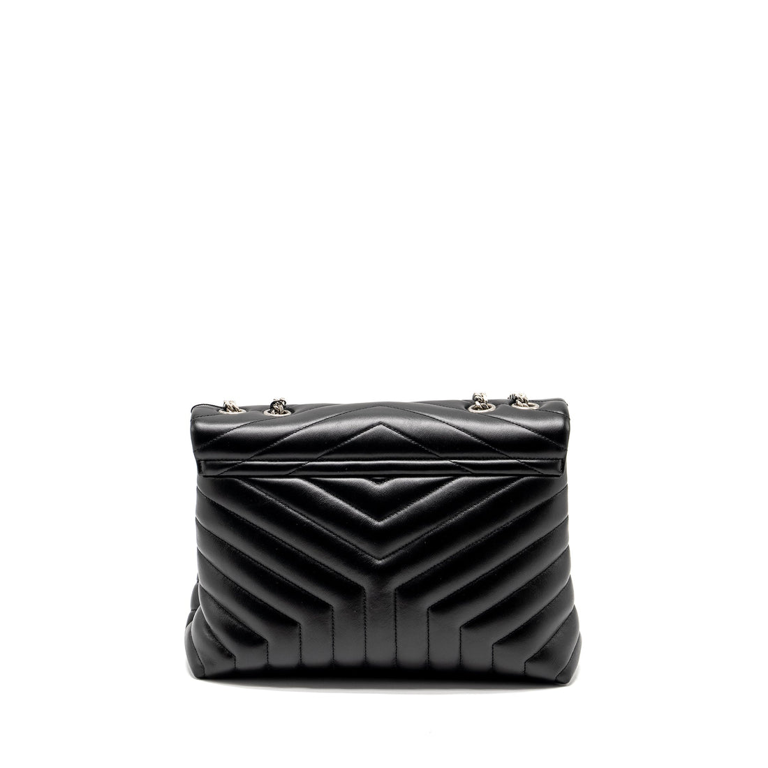 Saint Laurent/YSL Medium Loulou Shoulder Bag CalBNkin Black SHW