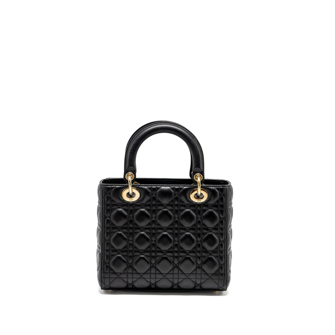 Top quality Dior Medium Lady Top quality Dior Lambskin Black