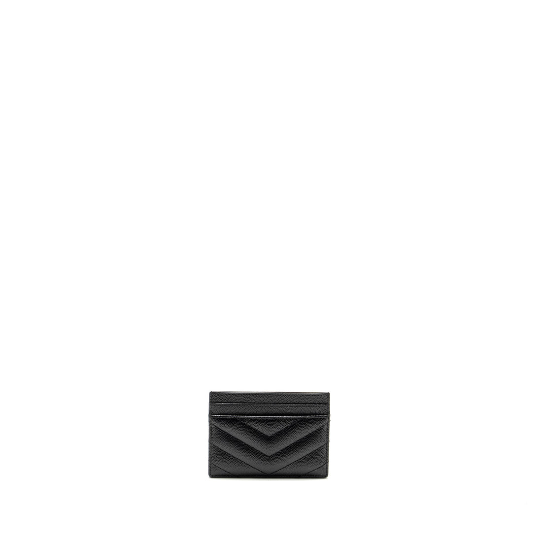 Saint Laurent Card Case calBNkin black GHW