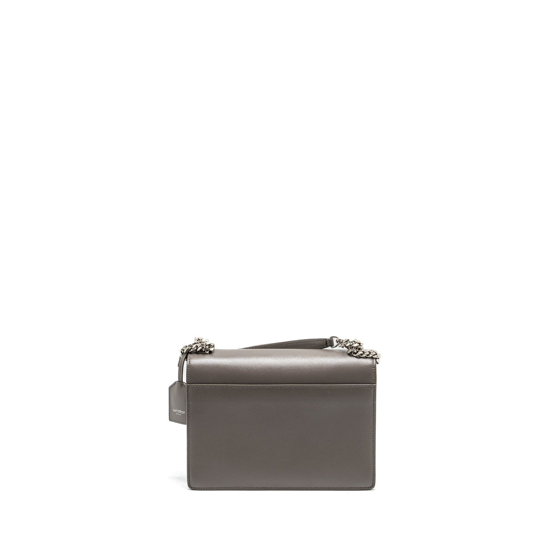 SAINT LAURENT / YSL Medium Sunset Bag CalBNkin Grey SHW