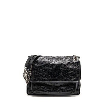 Saint Laurent / YSL Medium Niki CalBNkin Black SHW
