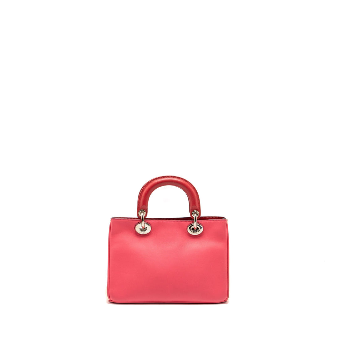 Top quality Dior Mini Top quality Diorissimo Tote Bag Calfskin Dark Pink/Light Pink